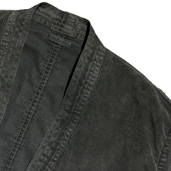 Corduroy elbow patch Kimono - Picture 2 of 4